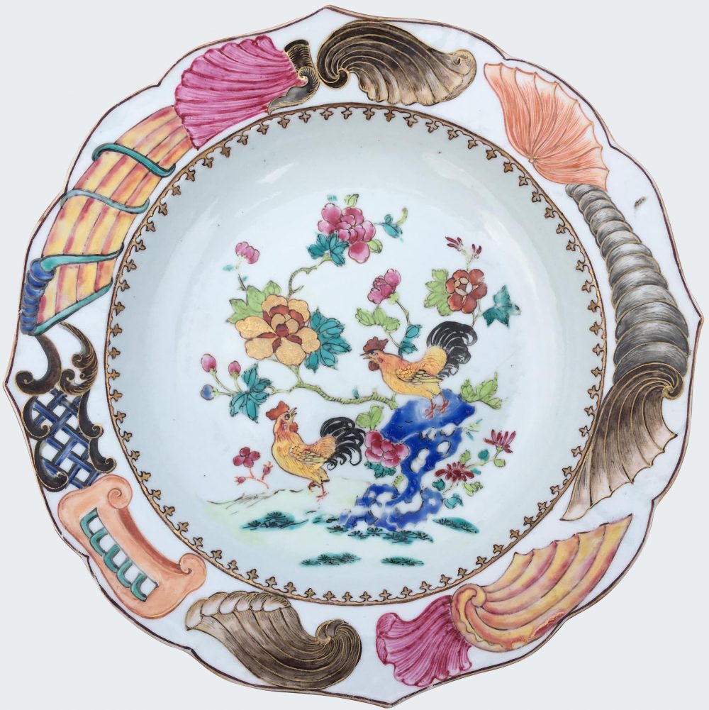 Porcelaine Qianlong (1735-1795), circa 1740-1760, Chine Porcelaine Qianlong (1735-1795), circa 1740-1760, Chine