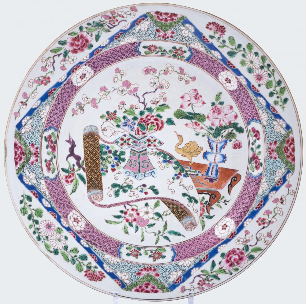 Famille rose Porcelaine Yongzheng (1723-1735), Chine