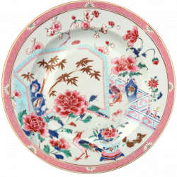 Famille rose Porcelaine Yongzheng (1723-1735), Chine