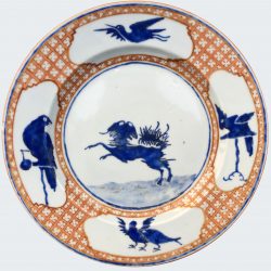 Porcelaine Qianlong (1735-1795), circa 1740, Chine Porcelaine Qianlong (1735-1795), circa 1740, Chine