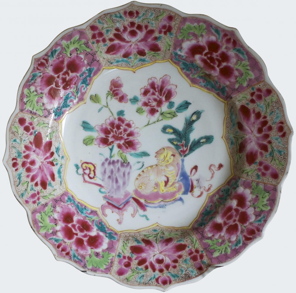 Famille rose Porcelaine Yongzheng (1723-1735), Chine