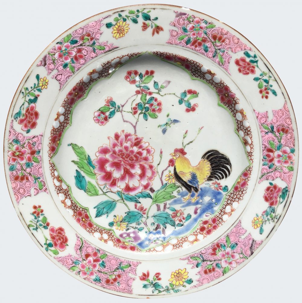 Famille rose Porcelaine Yongzheng (1723-1735), circa 1725, Chine Famille rose Porcelaine Yongzheng (1723-1735), circa 1725, Chine