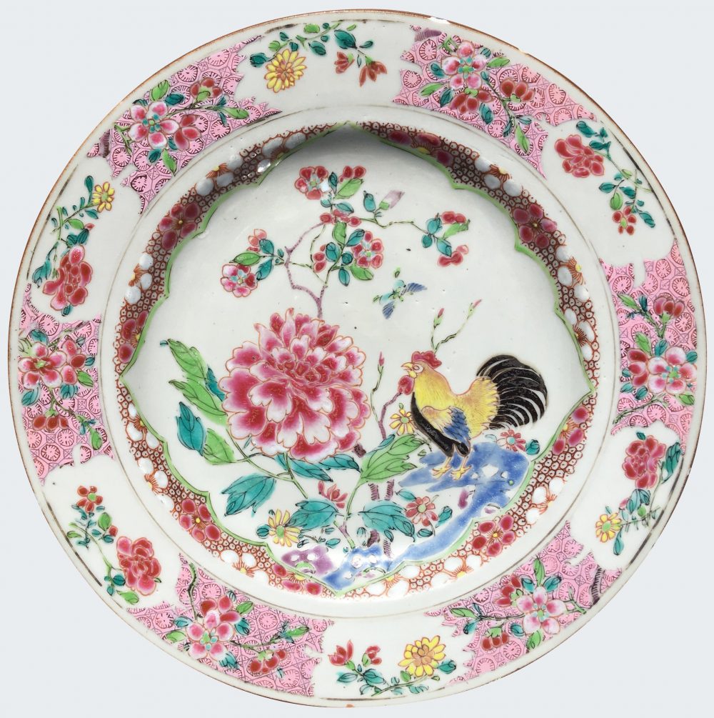 Famille rose Porcelaine Yongzheng (1723-1735), circa 1725, Chine