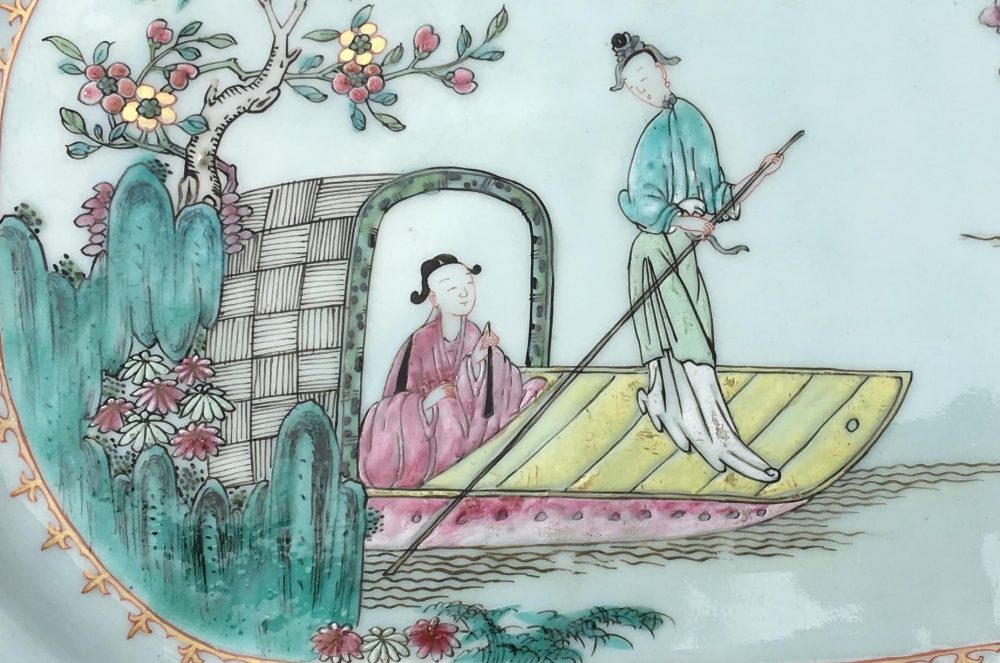 Famille rose Porcelaine fin de l'époque Yongzheng (1723-1735), début de l'époque Qianlong (1736-1795), Chine