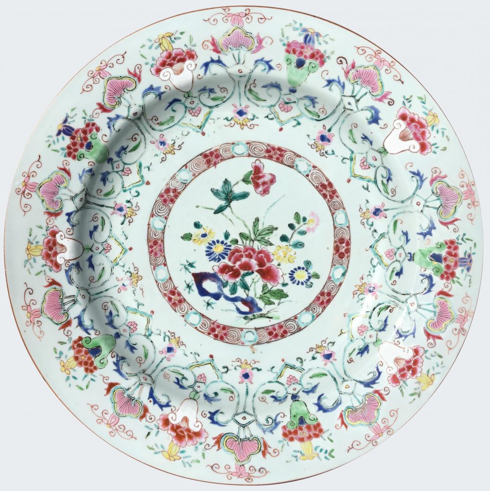 Famille rose Porcelaine Yongzheng (1723-1735), Chine 
