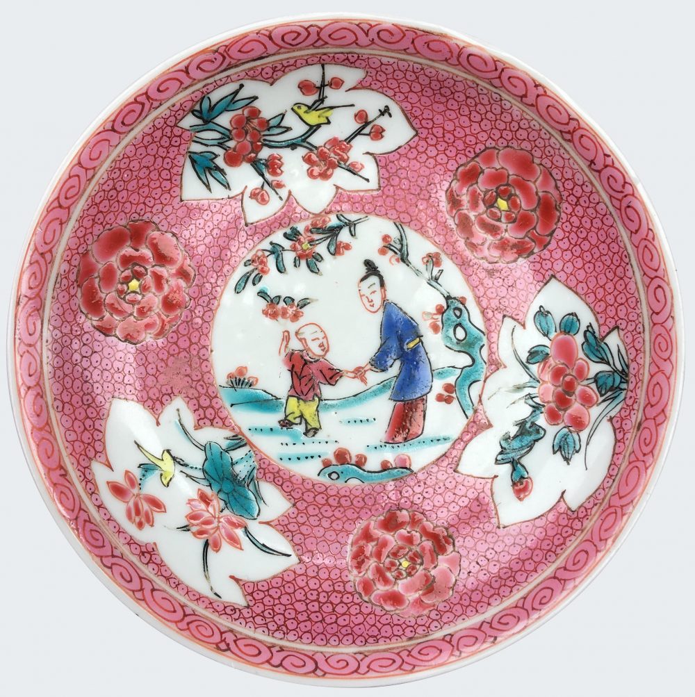 Famille rose Porcelaine  Yongzheng (1723-1735), Chine