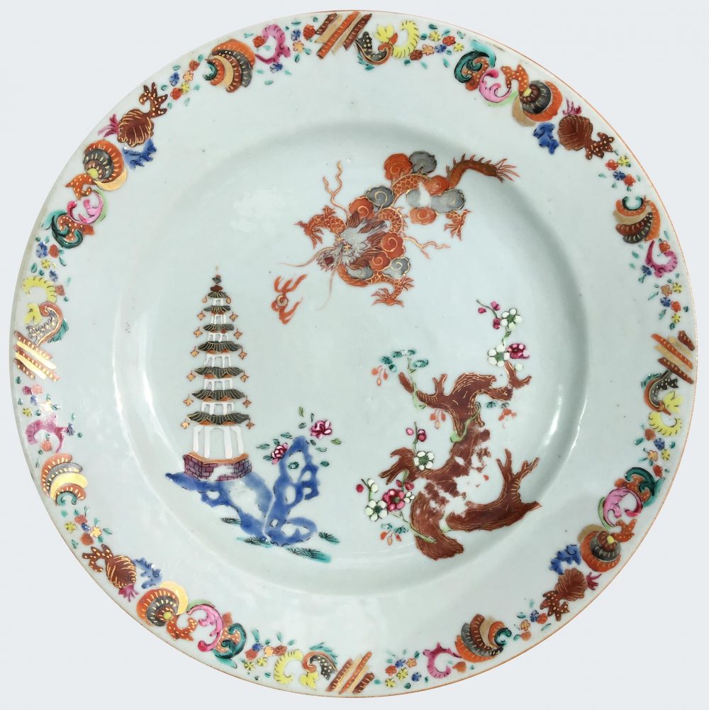 Porcelaine Qianlong (1735-1795), Chine Porcelaine Qianlong (1735-1795), Chine
