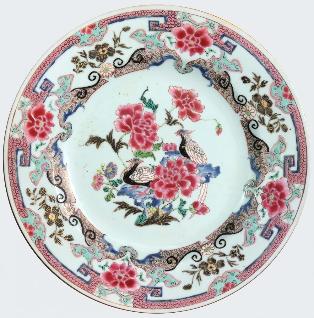 Famille rose Porcelaine Yongzheng (1723-1735), Chine