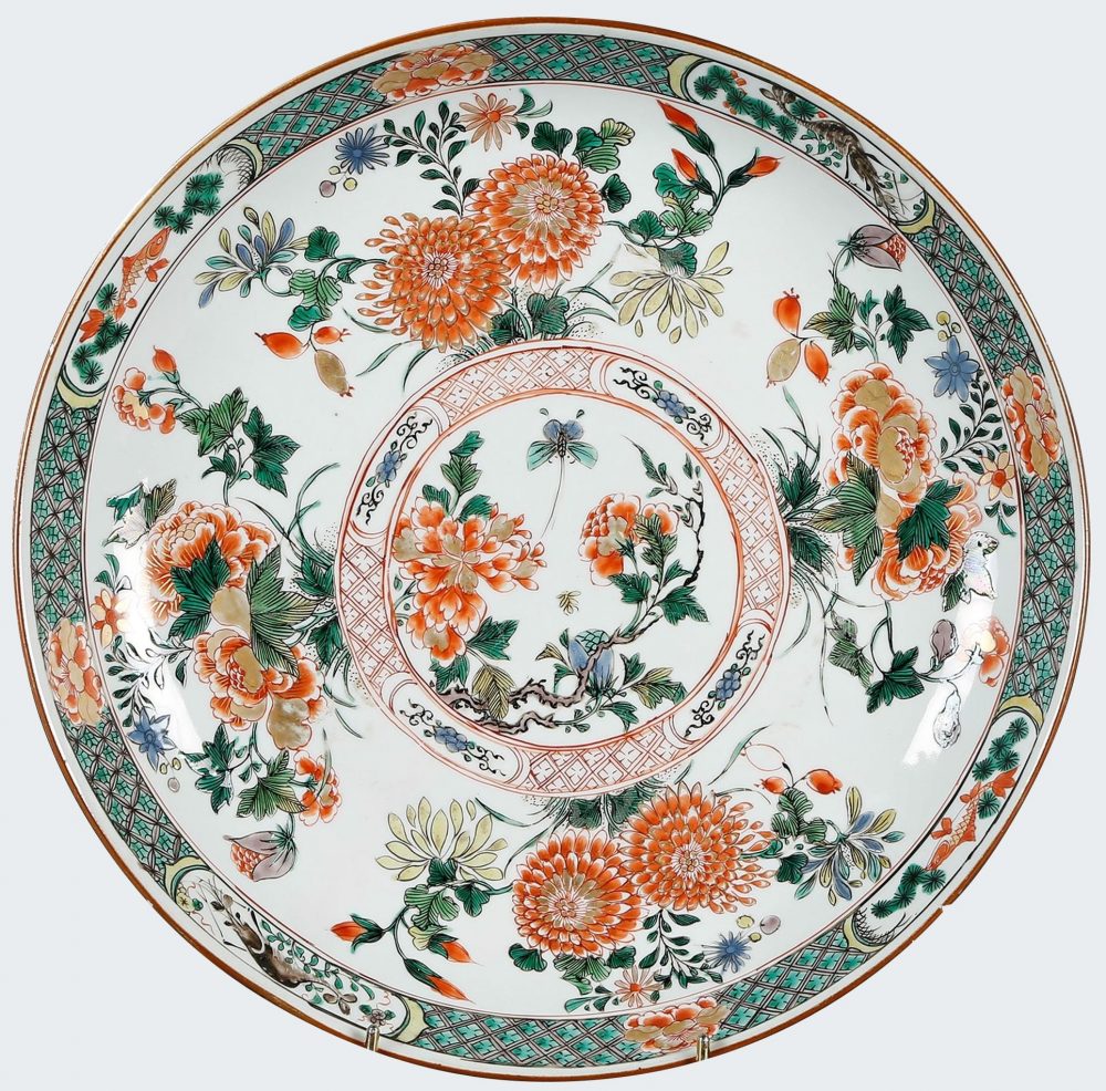 Famille verte Porcelaine Kangxi (1662-1722), Chine