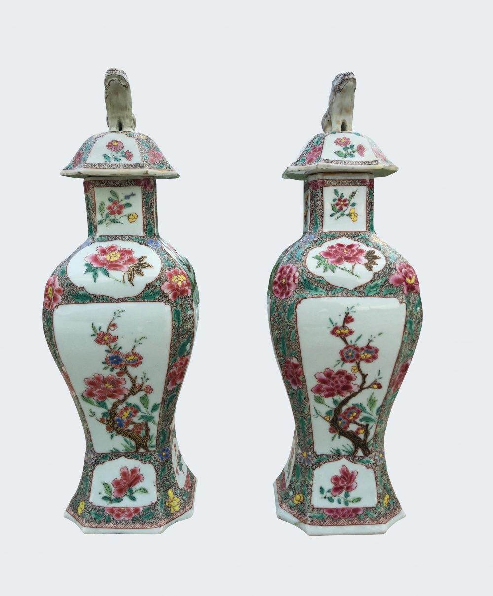 Famille rose Porcelaine Qianlong (1735-1795), vers 1730/1740, Chine