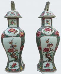 Famille rose Porcelaine Qianlong (1735-1795), vers 1730/1740, Chine