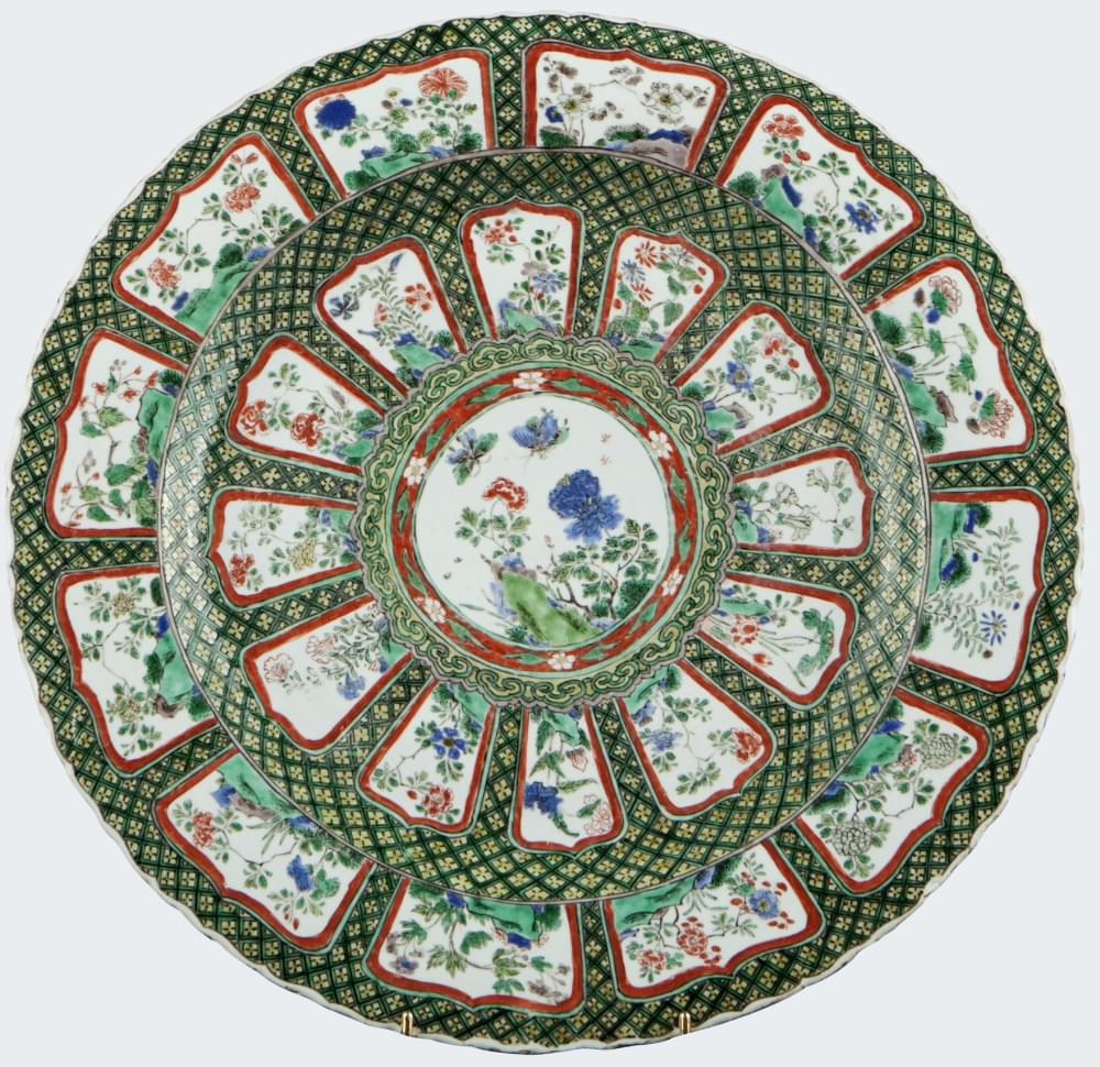 Famille verte Porcelaine Kangxi (1662-1722), vers 1660/1680, Chine