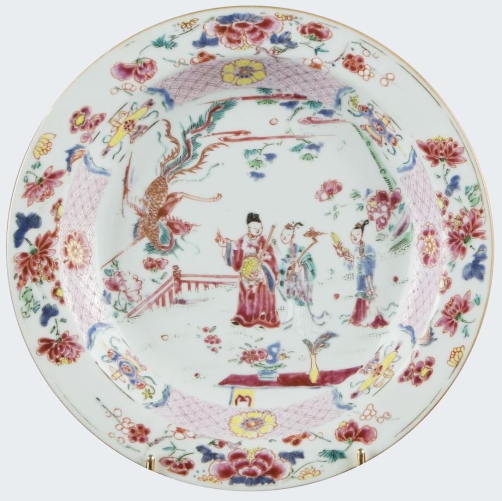 Famille rose Porcelaine Yongzheng (1723-1735), Chine