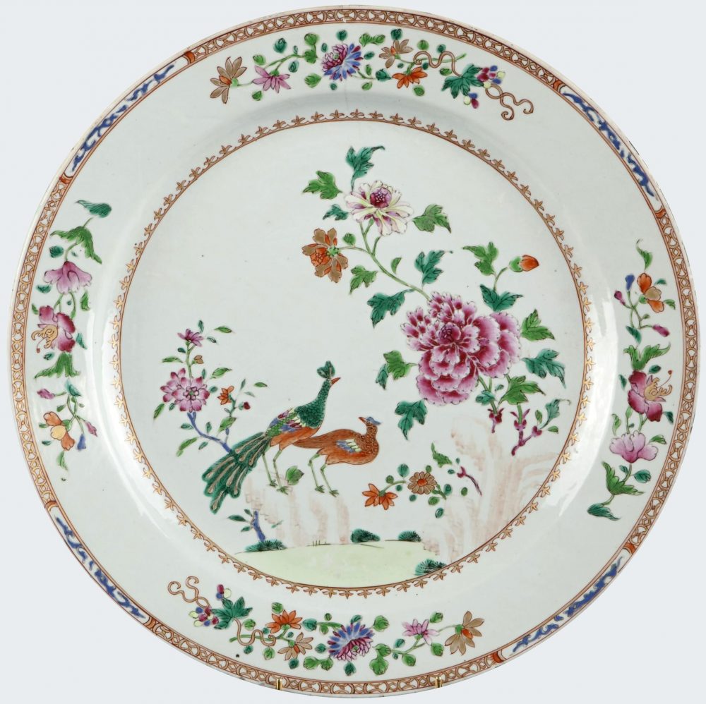 Famille rose Porcelaine Qianlong (1735-1795), Chine