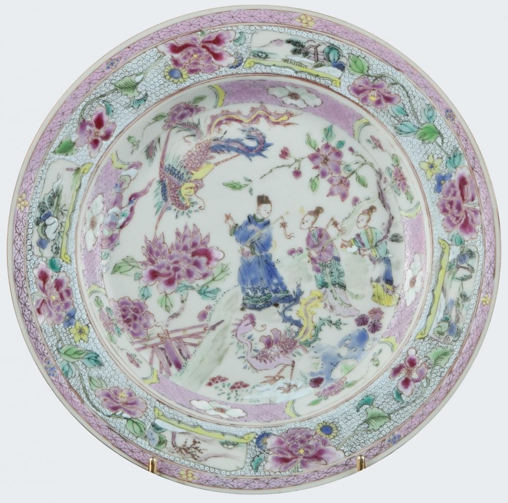 Famille rose Porcelaine Yongzheng (1723-1735), Chine