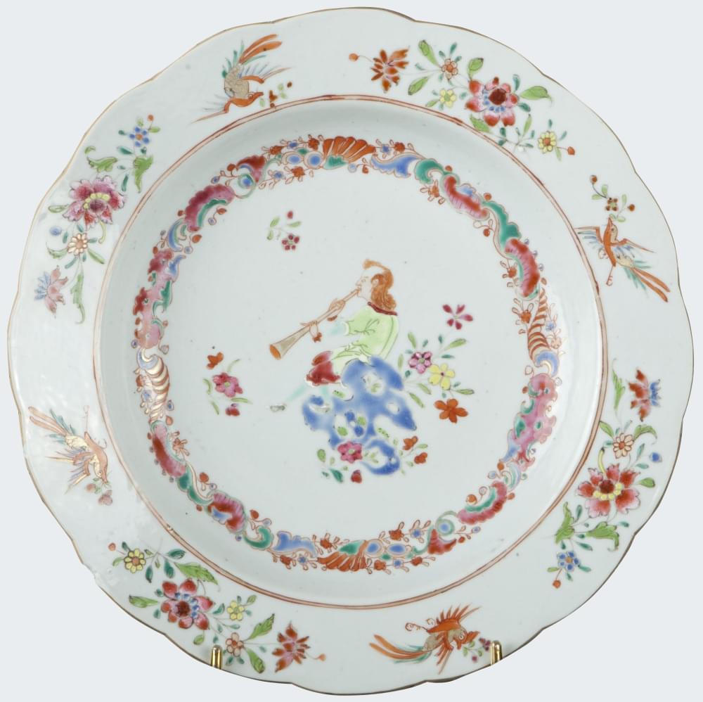 Famille rose Porcelaine Qianlong (1736-1795), Chine