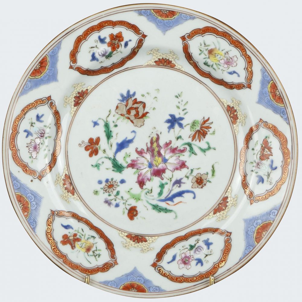 Famille rose Porcelaine Qianlong (1735-1795), vers 1740, Chine