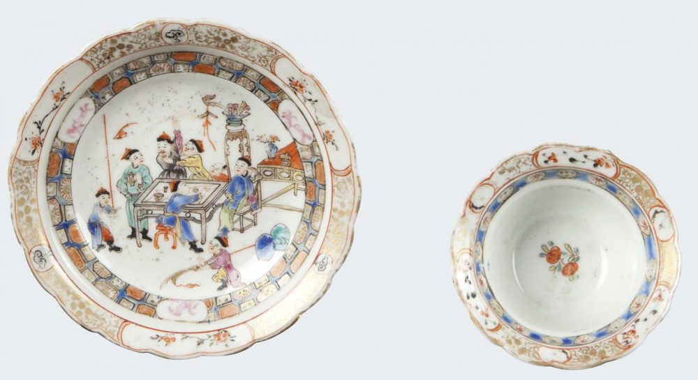 Famille rose Porcelaine Qianlong ( 1735 - 1795 ), China