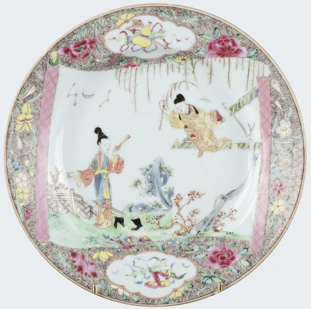 Famille rose Porcelaine Yongzheng (1723-1735), Chine