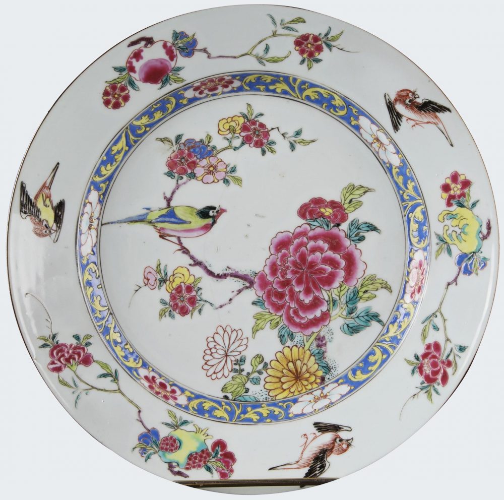 Famille rose Porcelaine Yongzheng (1723-1735), Chine