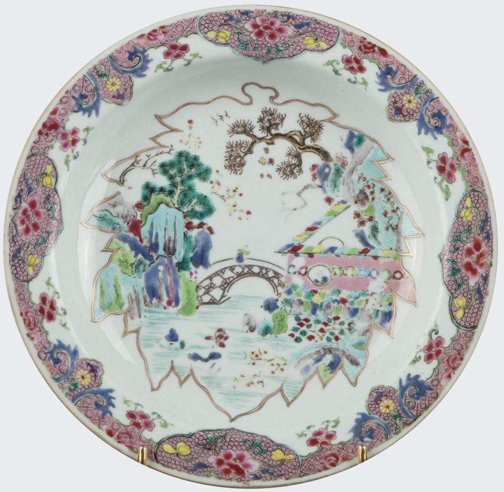 Famille rose Porcelaine Yongzheng (1723-1735), Chine