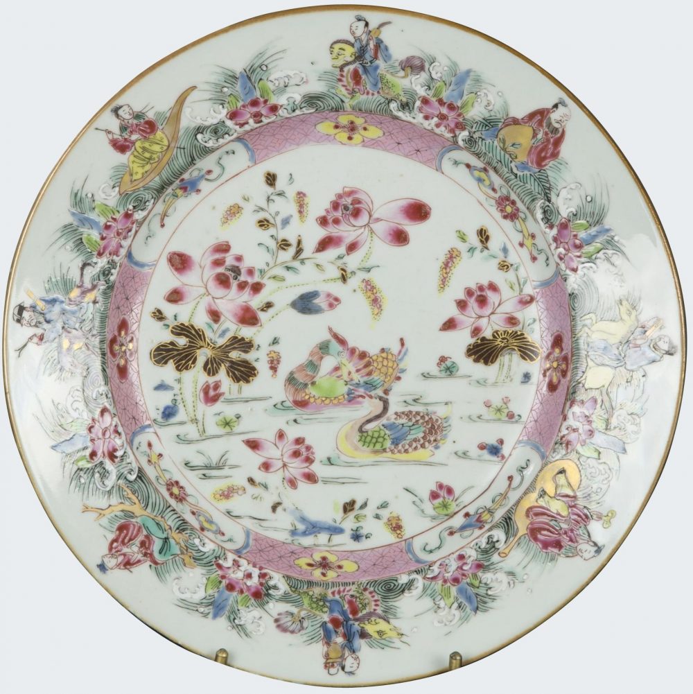 Famille rose Porcelaine Yongzheng (1723-1735), China Famille rose Porcelaine Yongzheng (1723-1735), China