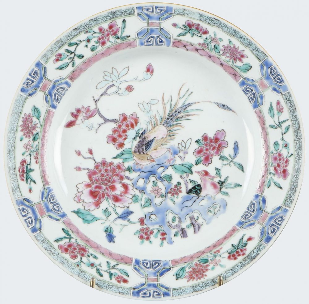 Famille rose Porcelaine Yongzheng (1723-1735), Chine