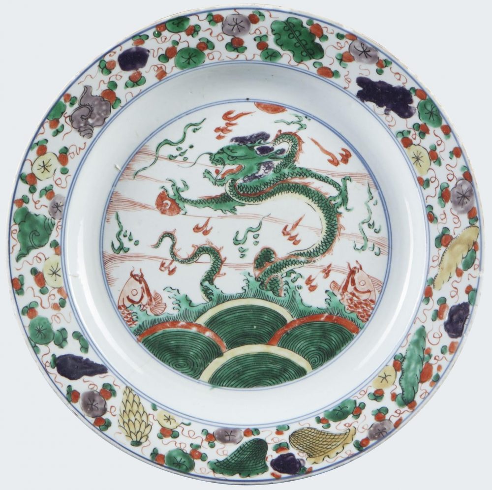 Famille verte Porcelaine Kangxi (1662-1722), Chine