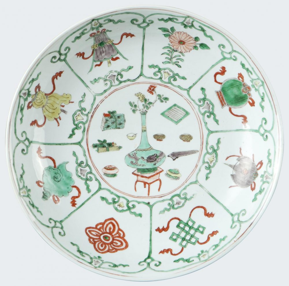 Famille verte Porcelaine Kangxi (1662-1722), Chine