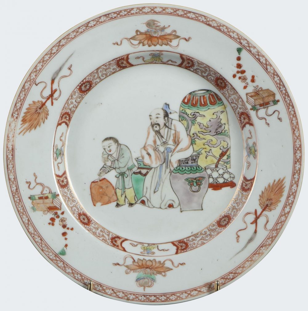 Famille verte Porcelain Kangxi (1662-1722), Chine Famille verte Porcelain Kangxi (1662-1722), Chine