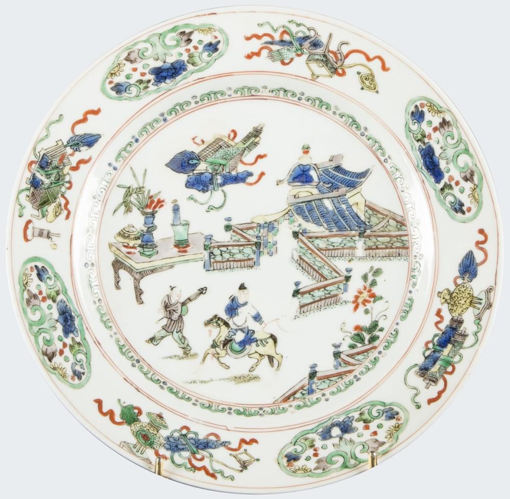 Famille verte Porcelaine Kangxi (1662-1722), Chine