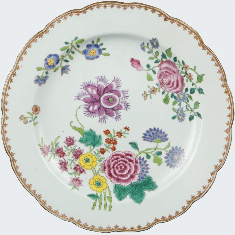 Famille rose Porcelaine Qianlong (1736-1795), vers 1760-1770, Chine Famille rose Porcelaine Qianlong (1736-1795), vers 1760-1770, Chine