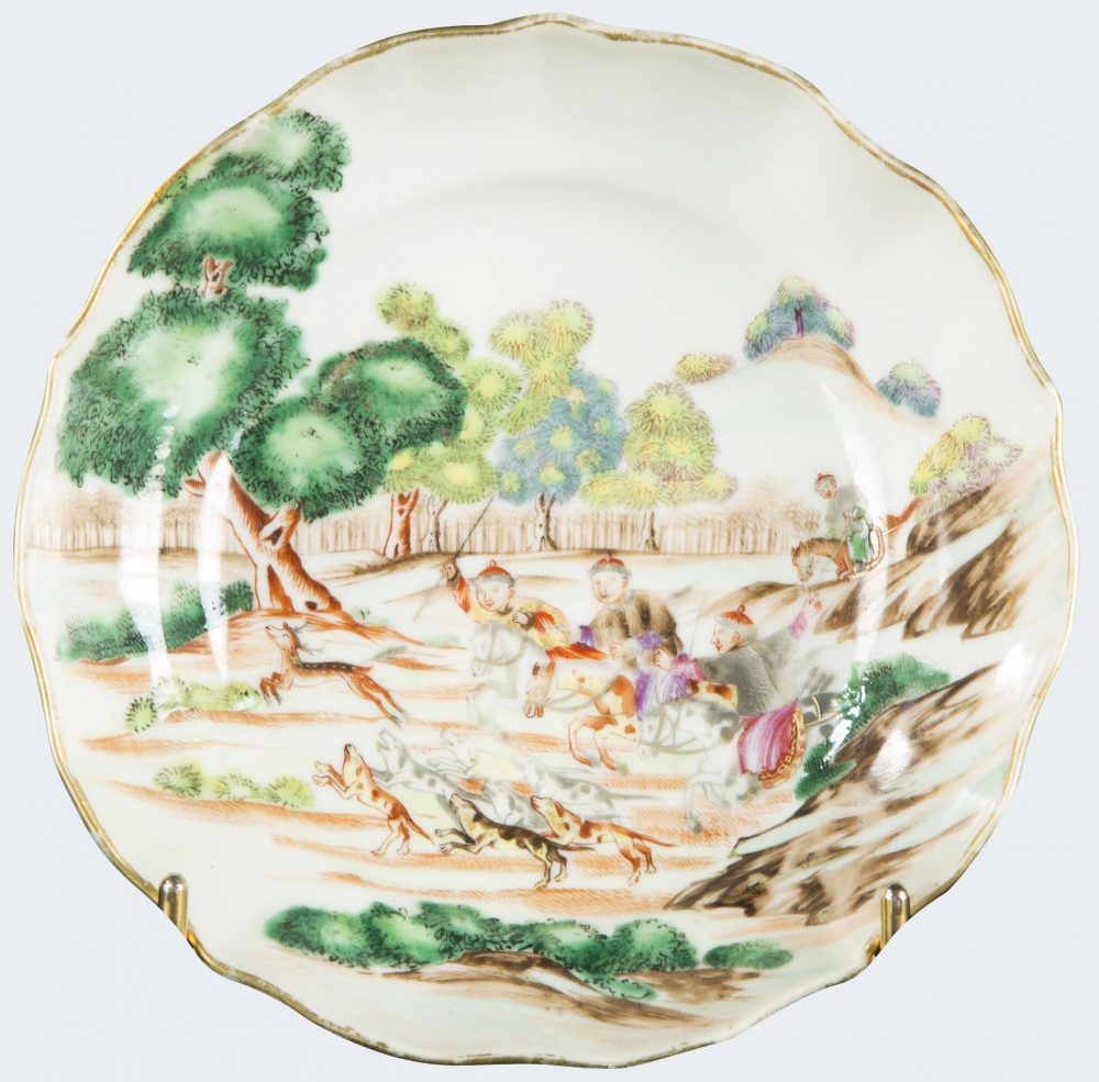 Famille rose Porcelaine Qianlong (1736-1795), vers 1770-1780., Chine Famille rose Porcelaine Qianlong (1736-1795), vers 1770-1780., Chine