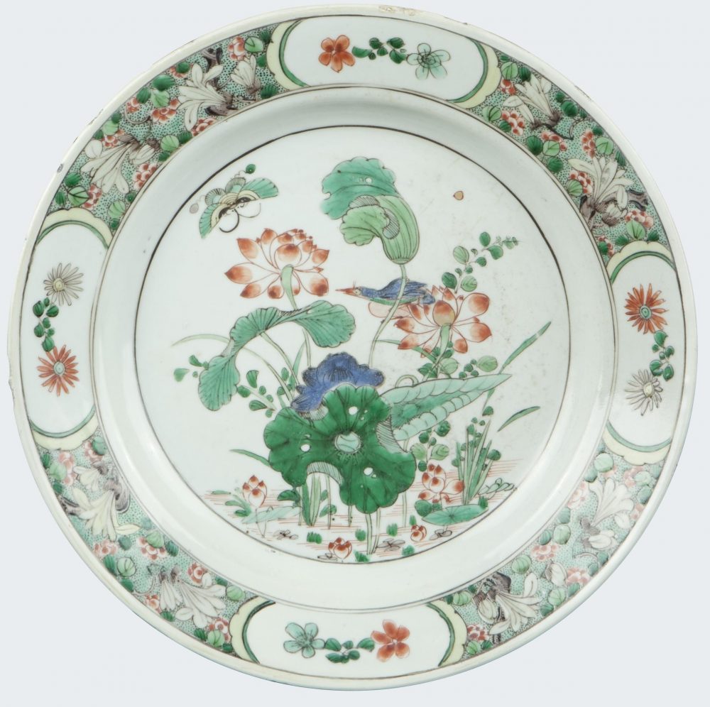 Famille verte Porcelaine Kangxi (1662-1722), Chine