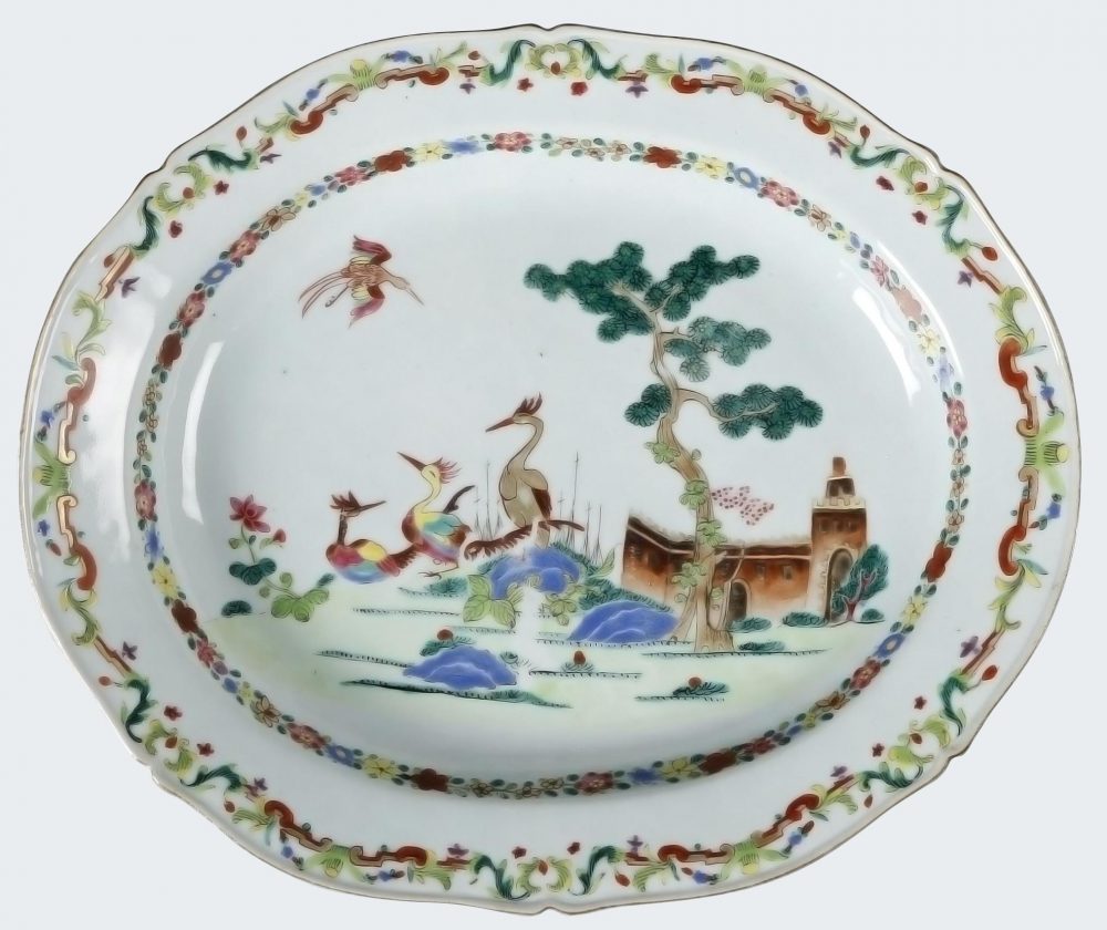 Famille rose Porcelaine Qianlong (1735-1795), vers 1745, Chine Famille rose Porcelaine Qianlong (1735-1795), vers 1745, Chine