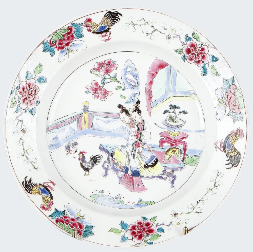 Famille rose Porcelaine Yongzheng (1723-1735), Chine