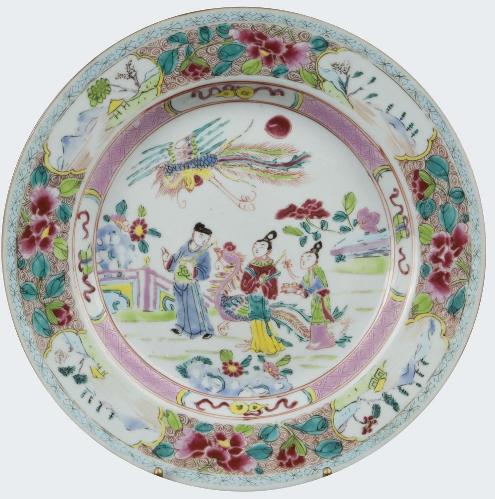 Famille rose Porcelaine Yongzheng (1723-1735), Chine