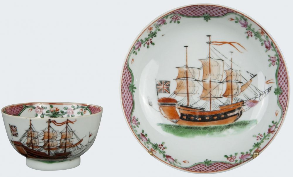 Porcelaine Qianlong (1736-1795), vers 1775, Chine Porcelaine Qianlong (1736-1795), vers 1775, Chine