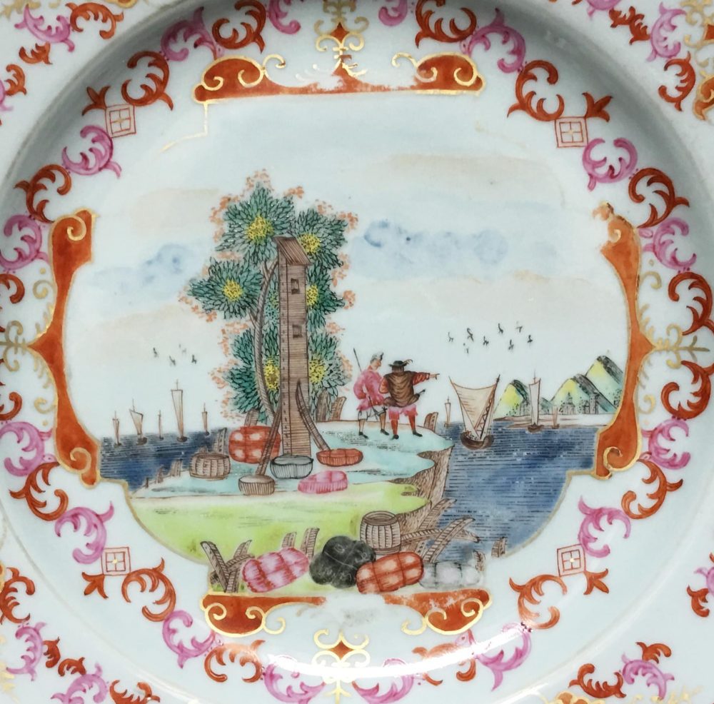 Porcelaine Qianlong (1736-1795), circa 1740, Chine Porcelaine Qianlong (1736-1795), circa 1740, Chine