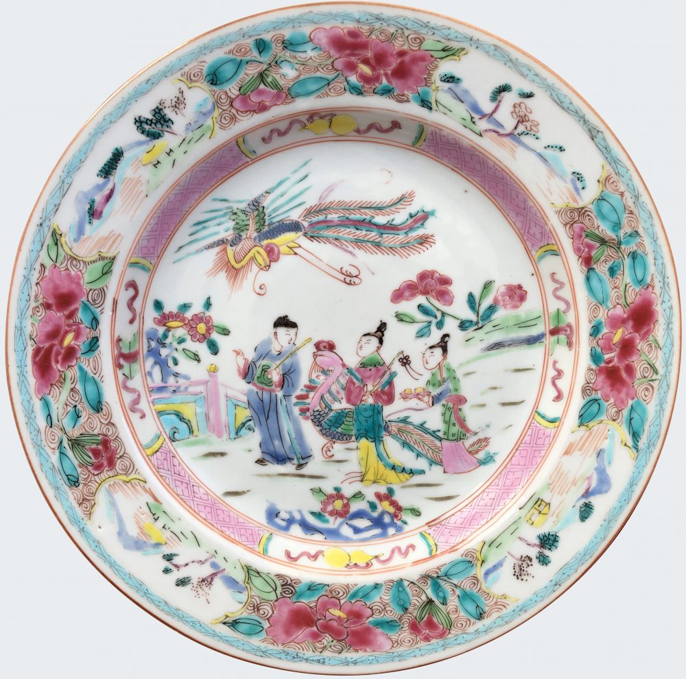 Famille rose Porcelaine Yongzheng (1723-1735), Chine