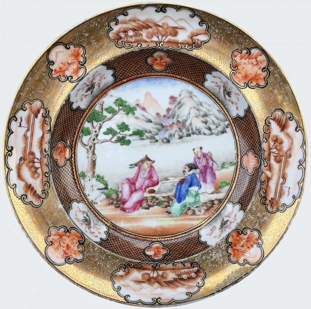 Porcelaine Late Qianlong (1736-1795), circa 1790-1800, Chine Porcelaine Late Qianlong (1736-1795), circa 1790-1800, Chine