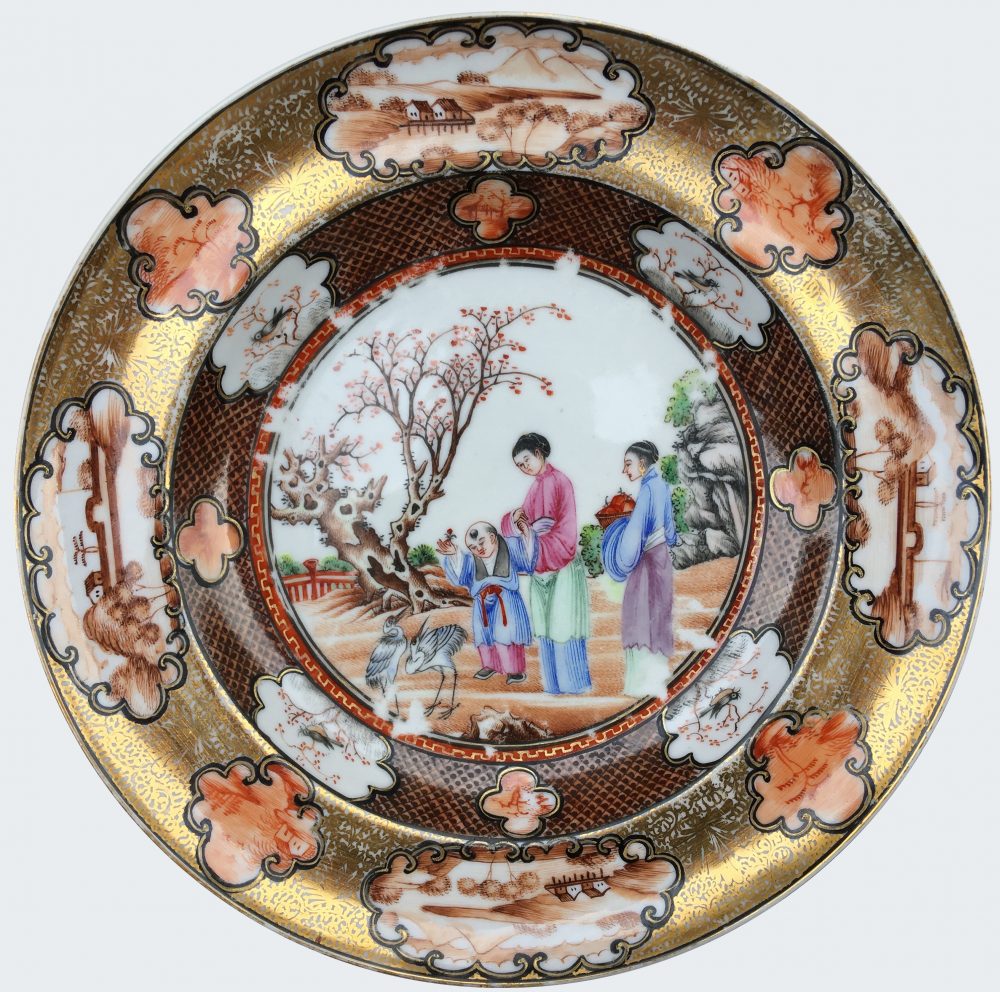 Porcelaine Late Qianlong (1736-1795), circa 1790-1800, Chine Porcelaine Late Qianlong (1736-1795), circa 1790-1800, Chine