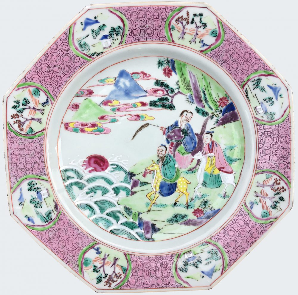 Famille rose Porcelaine Yongheng (1723-1735), Chine