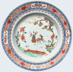 Famille verte Porcelaine Kangxi (1662-1722) or Yongzheng period (1723-1735), Chine