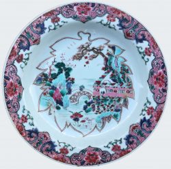 Famille rose Porcelaine Yongzheng (1723-1735), Chine