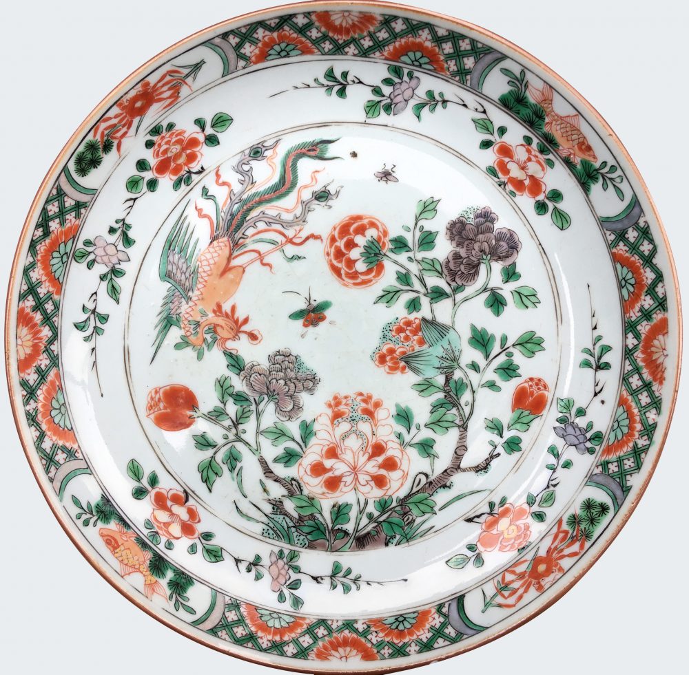 Famille verte Porcelaine Kangxi (1662-1722), Chine