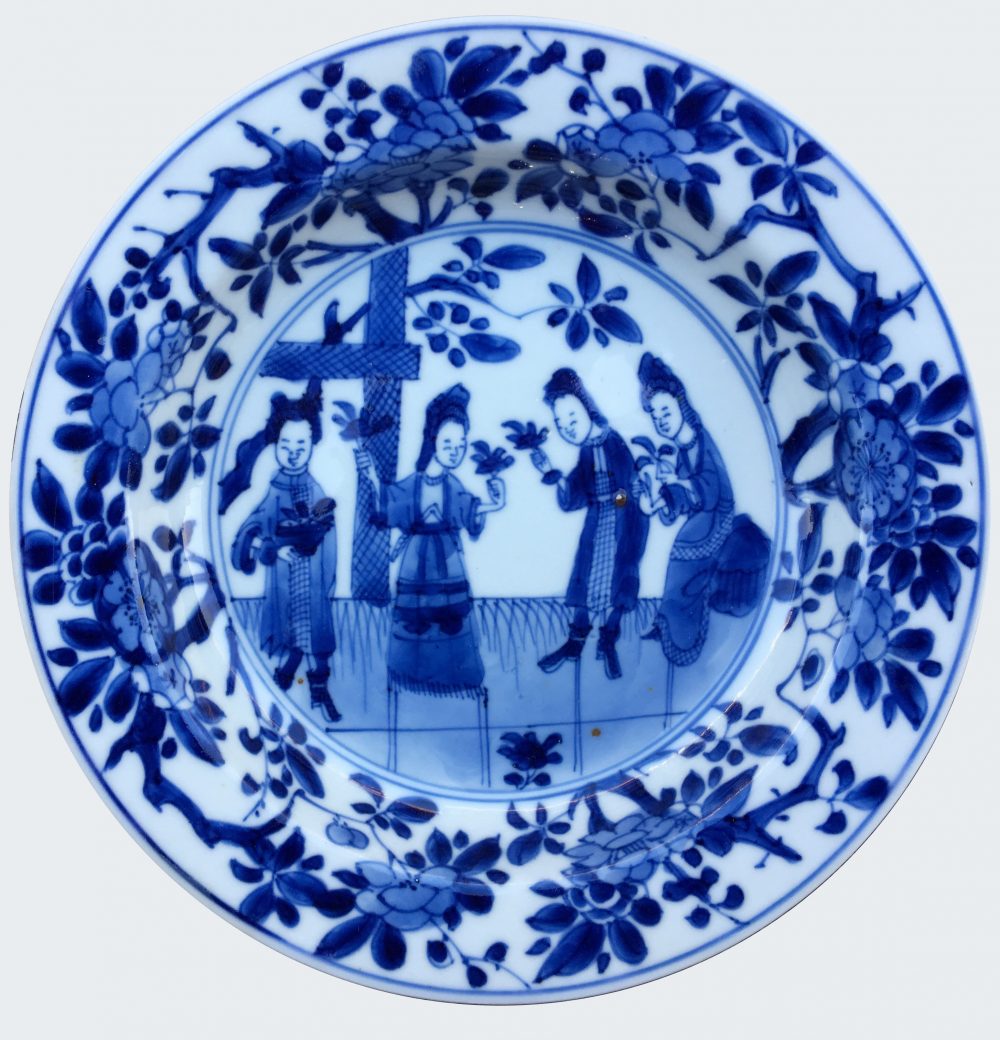Porcelaine Kangxi (1662-1722), circa 1700, Chine Porcelaine Kangxi (1662-1722), circa 1700, Chine
