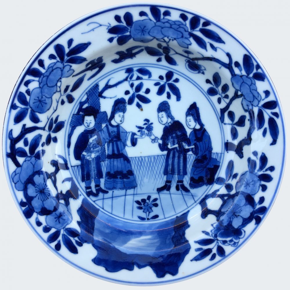 Porcelaine Kangxi (1662-1722), circa 1700, Chine Porcelaine Kangxi (1662-1722), circa 1700, Chine
