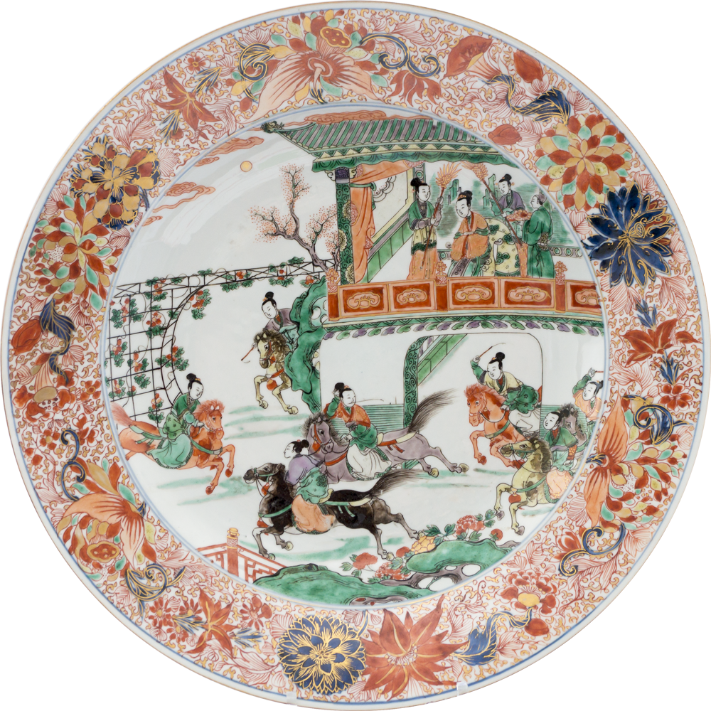 Porcelaine Kangxi (1662-1722), circa 1710, Chine Porcelaine Kangxi (1662-1722), circa 1710, Chine