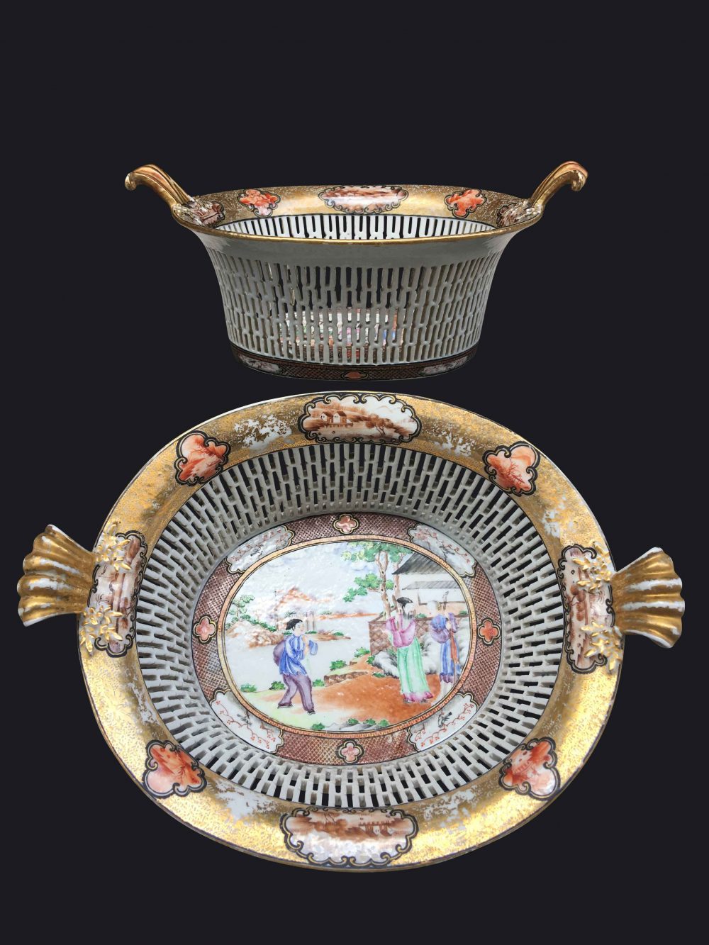 Porcelaine Fin de l'époque Qianlong (1736-1795), circa 1790-1800, Chine Porcelaine Fin de l'époque Qianlong (1736-1795), circa 1790-1800, Chine